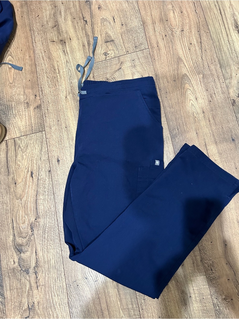 Figs Navy Blue Women's Drawstring Joggers